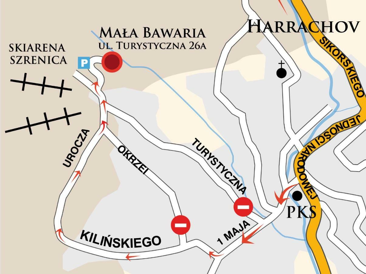 Gosciniec Mala Bawaria Hotel Szklarska Poręba Eksteriør billede